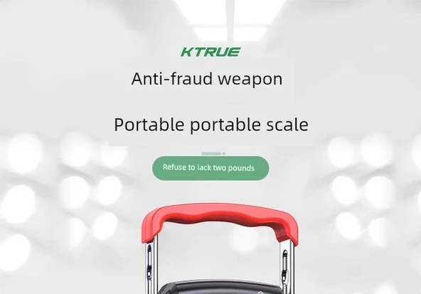 Taşınabilir Elektronik Askı Terazisi - Extreme Pil - 50kg - 8