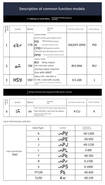 Dijital PID Sıcaklık Kontrol Cihazı - C400 - K Girişi Katı Hal Çıkış (48x96mm) - 6