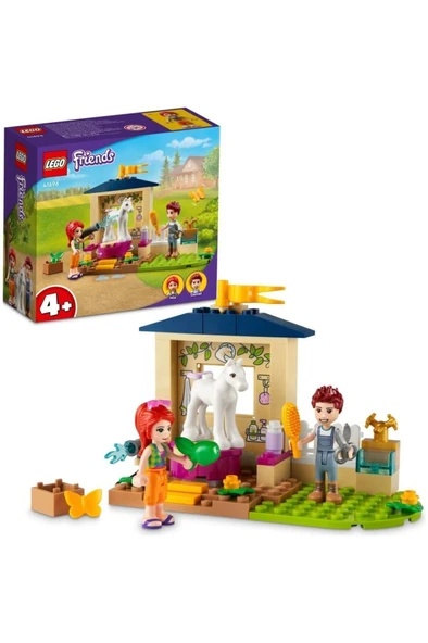 LEGO ® Friends Midilli Yıkama Ahırı 41696 - 4 Yaş ve Üzeri için Oyuncak Yapım Seti (60 Parça)