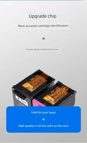 HP 123 Renkli Mürekkep Kartuşu - Yüksek Kapasite - 450 Sayfa - Resim 8