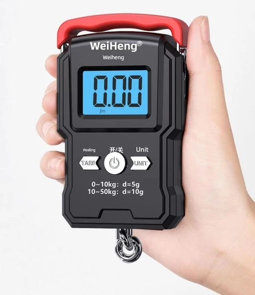 Taşınabilir Elektronik Askı Terazisi - Supreme Şarjlı - 50kg - 6