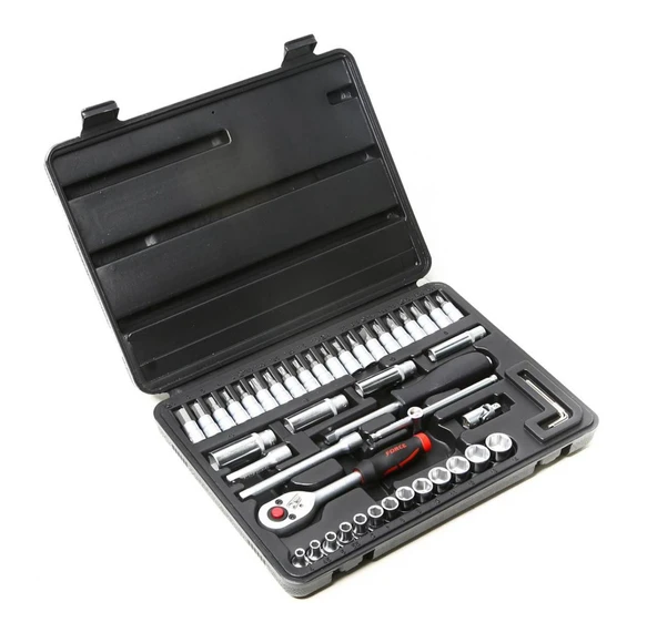 Force 46 Parça 1/4" Lokma Cırcır Takımı - 1
