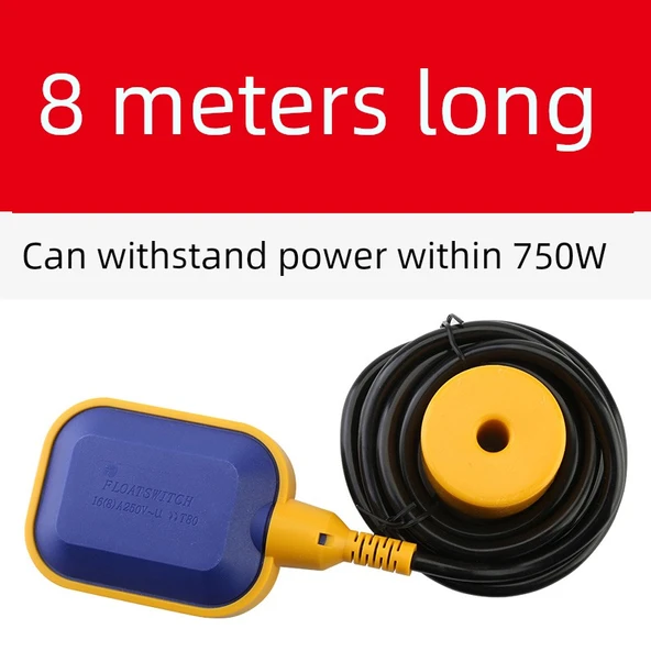 Paslanmaz Çelik Yüzer Top Sıvı Seviye Anahtarı - 0.5mm Tel Çap İnce 8m