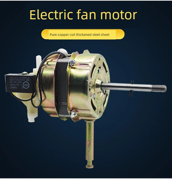 14 İnç Elektrikli Fan Motoru - 20 Kalın Zemin Fanı/Masa Fanı Motoru - Çift Bilyalı - 6