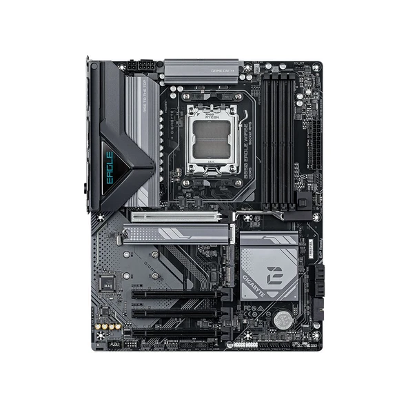 GIGABYTE B850 EAGLE WIFI6E AMD B850 AM5 DDR5 Soket 8200MT/s Wi-Fi 6E ATX Anakart - 2