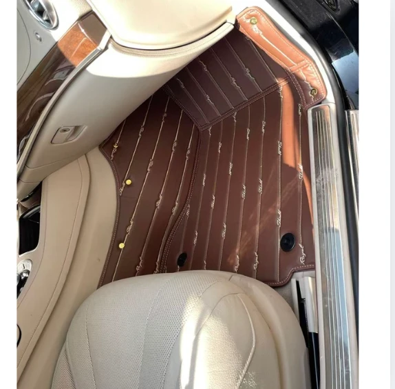 Mercedes-Benz S Serisi S 400 Aracına Özel 8d Çift Katmanlı Havuzlu Paspas Takımı (Bagaj Dahil) - Resim 4