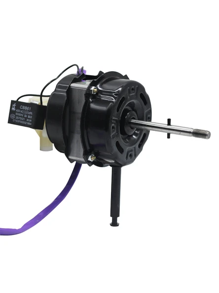 14 İnç Elektrikli Fan Motoru - 24 Kalın Zemin Fanı/Masa Fanı Motoru - Çift Bilyalı - 4