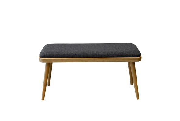 Esyala Saga Mini Bench, Karina Meşe Antrasit 1053