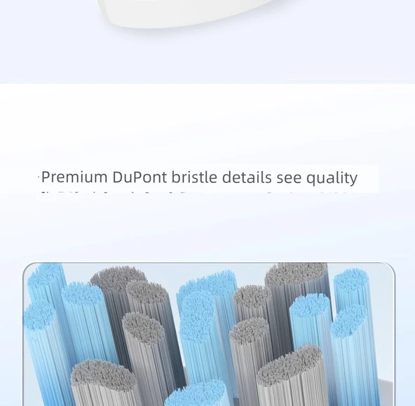 Elektrikli Diş Fırçası Başlığı - Beyaz Bakım 4 (DuPont Fırça İpeği) - 9