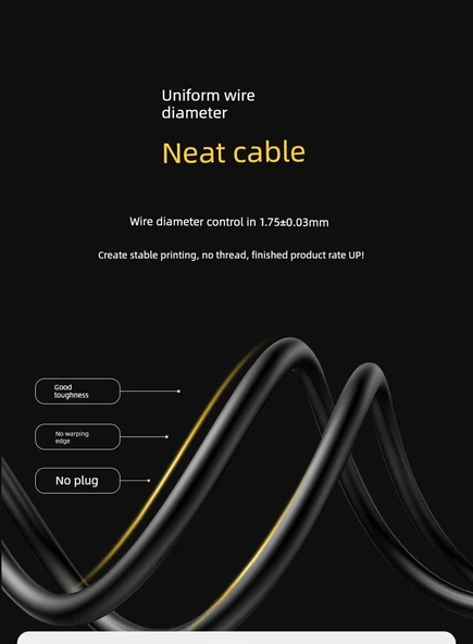 PLA+ 3D Yazıcı Filamenti - 1.75mm - 1kg - Açık Mavi - Resim 9