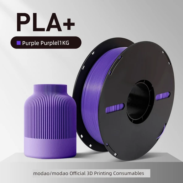 PLA+ 3D Yazıcı Filamenti - 1.75mm - 1kg - Mor (Model 1)