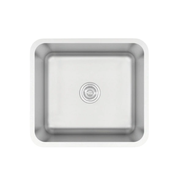 Crauf Lavello 3040 Mat Inox 37x41 Tezgah Altı Paslanmaz Çelik Mutfak Eviyesi - 1