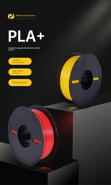 PLA+ 3D Yazıcı Filamenti - 1.75mm - 1kg - Mor (Model 1) - 7