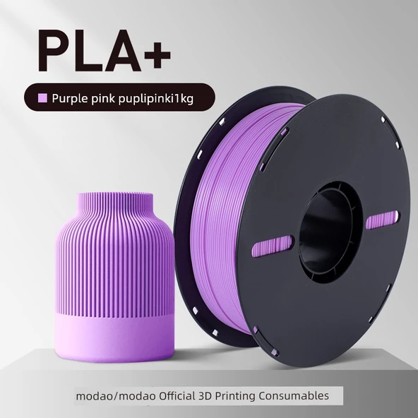 PLA+ 3D Yazıcı Filamenti - 1.75mm - 1kg - Mor Pembe