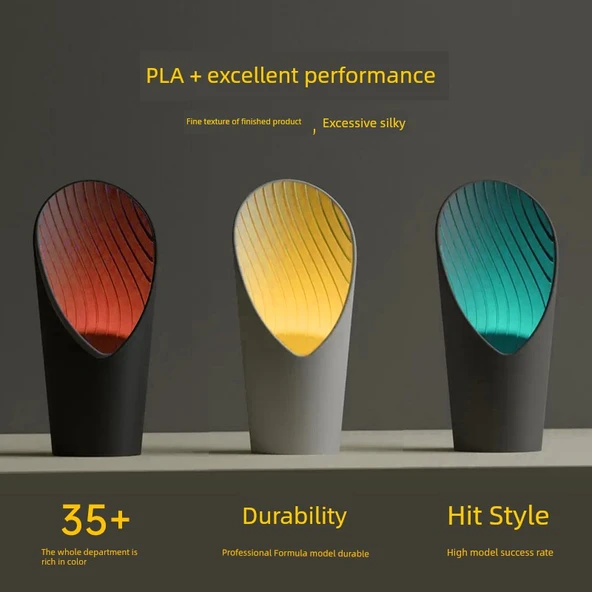PLA+ 3D Yazıcı Filamenti - 1.75mm - 1kg - Gül Kırmızısı - 5
