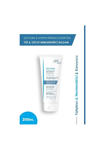 DUCRAY Dexyane Anti-Scratching Emollient Balm 200 ml - 2