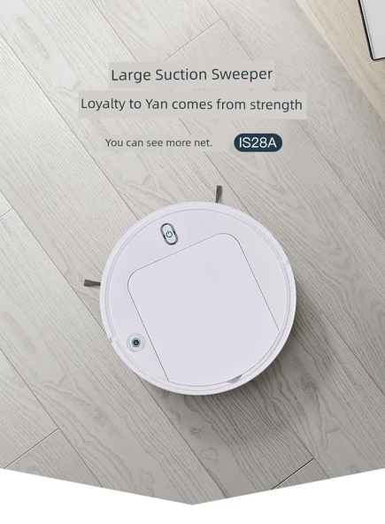 3'ü 1 Arada Süpürme Robotu - Sıcak Satış - Siyah - 10