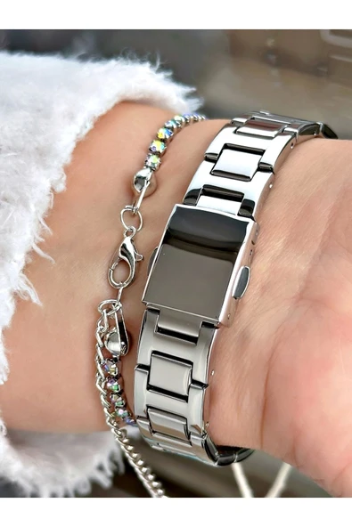 Ferrucci FC 0525 03329M.01 Çelik Kordon Kadın Kol Saati - Resim 3