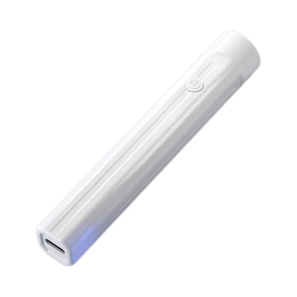 Taşınabilir Mini Tırnak Ucu UV LED Lamba - Üç Parça Zımpara Şeridi Seti - 6