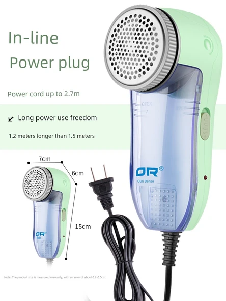 Tüy Topu Kesici - Güncellenmiş Tak Plug +5 6 Dişli Büyük Kesici Başlık + Ağ Kapağı - 3