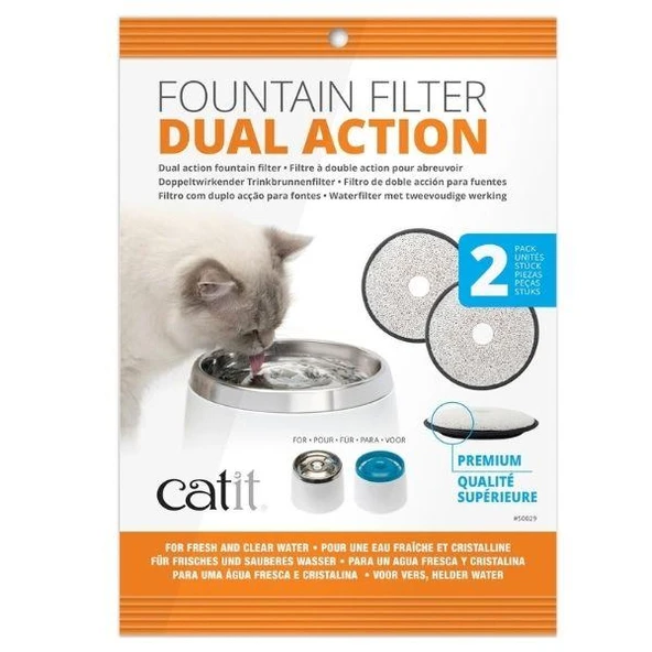 Catit Kedi Suluğu - Su Filtre Kartuşu 2li