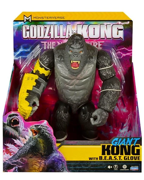 Godzilla X Kong Dev Aksiyon Figürü 28 Cm Kong With Beast Glove 35550 ürün görseli