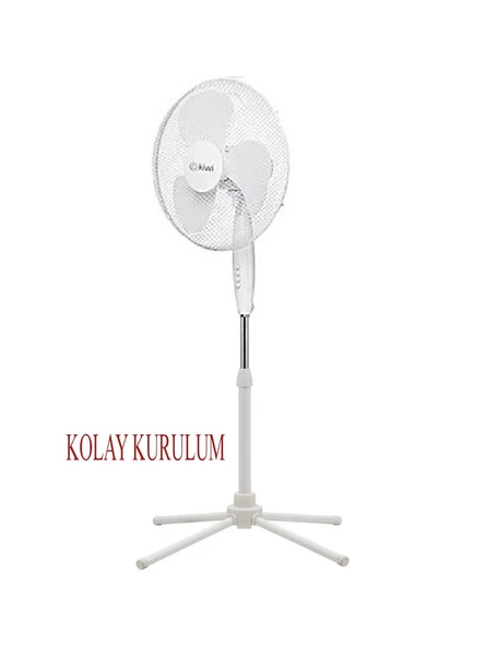 Altabi Vantilatör Ayaklı Vantilatör 3 Kanatlı Pervane 45 W 2 Yıl Garantili - 2