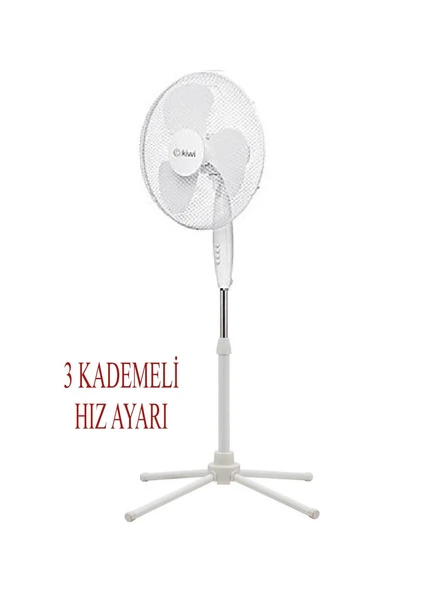 Altabi Vantilatör Ayaklı Vantilatör 3 Kanatlı Pervane 45 W 2 Yıl Garantili - 4