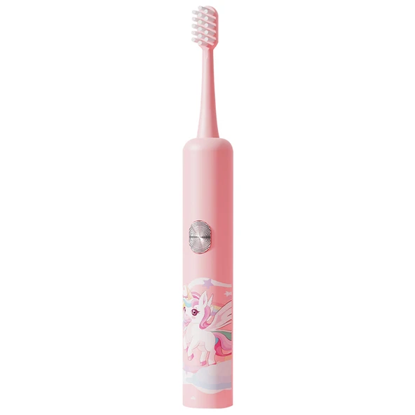 Elektrikli Diş Fırçası - Mavi + Pembe İkili Paket - 12 Fırça Başlığı - 3