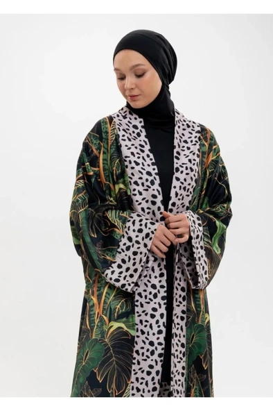 Mayovera Tasarım Kaplan  Pareo - Resim 6