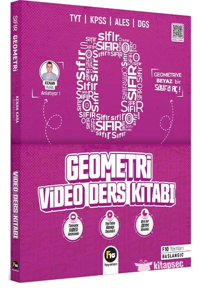 Kenan Kara ile Sıfırdan Geometri Video Ders Kitabı F10 Yayınları