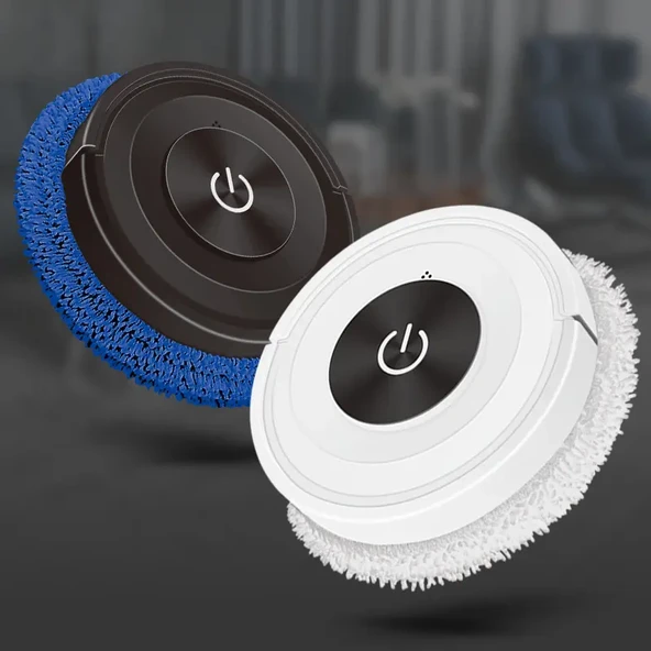 Akıllı Süpürge Islak ve Kuru Mop Makinesi K777 - Şık Beyaz - 3