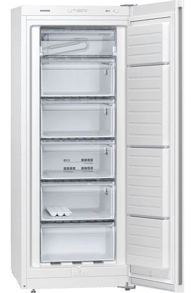 Siemens GS24VVWE0N 146 x 60 cm Beyaz Statik Solo Derin Dondurucu - 2