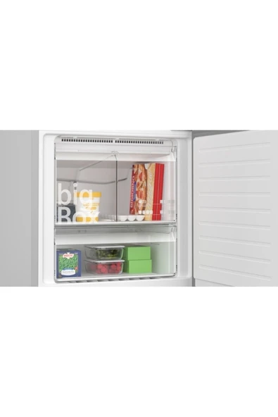 Siemens Kg55ncıe0n Alttan Donduruculu Buzdolabı 186 X 70 Cm Kolay Temizlenebilir Inox - 4