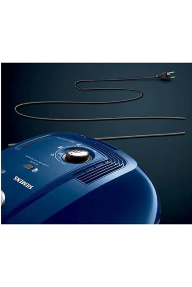 Siemens Vsc3a330 Toz Torbalı Mavi Elektrikli Süpürge - 5