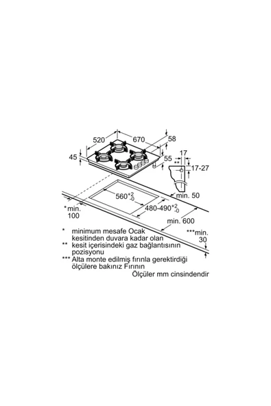 Siemens Eo7c6pp30o Sert Cam Ankastre Ocak Siyah - 6