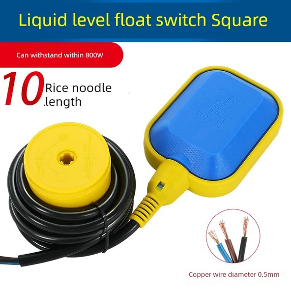 Sıvı Seviye Kontrol Cihazı - Kare - 10 m