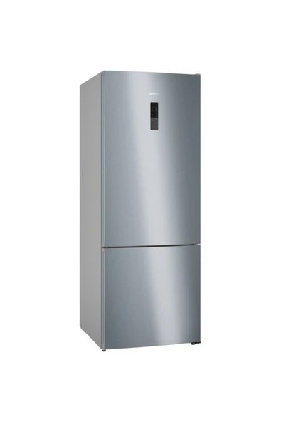 Siemens Kg55ncıe0n Alttan Donduruculu Buzdolabı 186 X 70 Cm Kolay Temizlenebilir Inox - 1