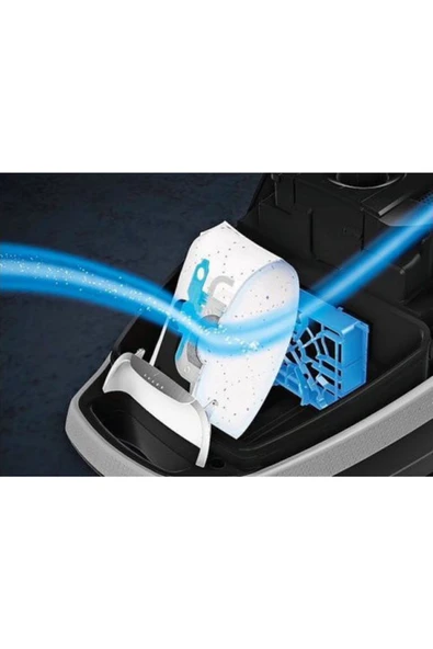 Siemens Vsc3a330 Toz Torbalı Mavi Elektrikli Süpürge - 4