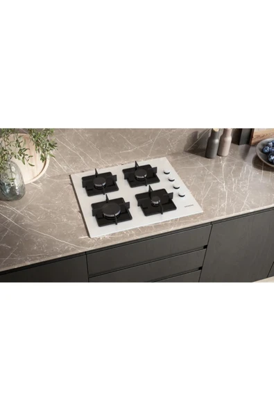 Siemens Eo6c2pp30o Sert Cam Ankastre Ocak Beyaz - 2