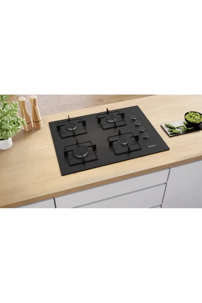 Siemens Eo7c6pp30o Sert Cam Ankastre Ocak Siyah - 3