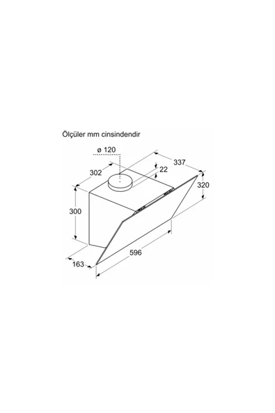 Siemens Lc64kpj20t 60 Cm Duvar Tipi Davlumbaz Beyaz - 6