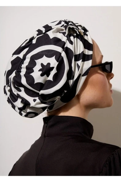 Mayovera Fiyonklu Asil  Tasarım Bone - Resim 3