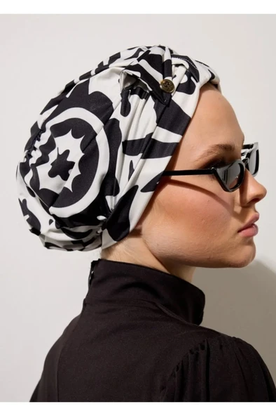 Mayovera Fiyonklu Asil  Tasarım Bone - Resim 2