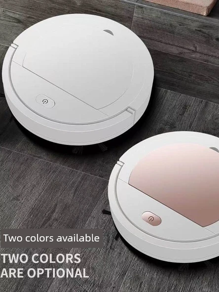 Akıllı Süpürme Robotu - Pembe Renk - Resmi Standart + Standart Versiyon - 3