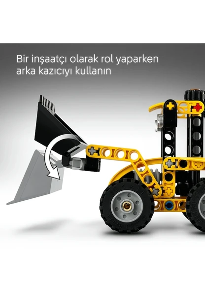 Lego Technic Kazıcı Yükleyici 42197 Lisanslı Ürün - 5