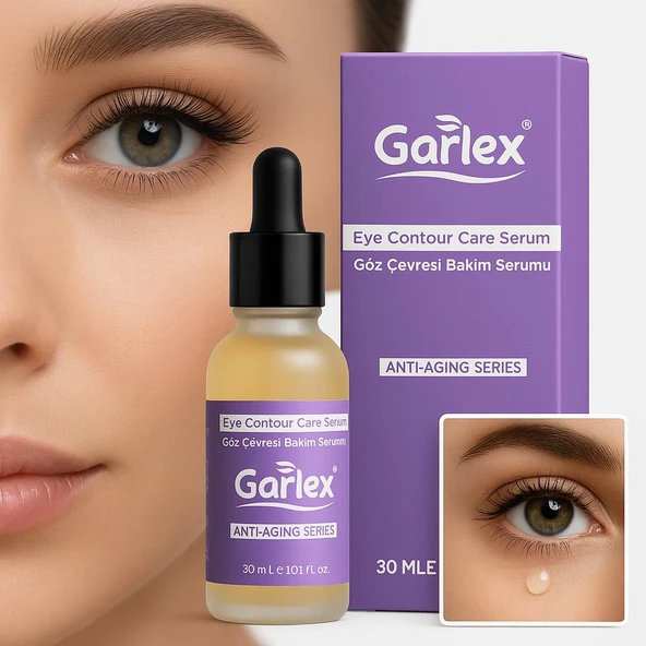 Garlex yaşlanma karşıtı göz çevresi bakım serumu,30 ml