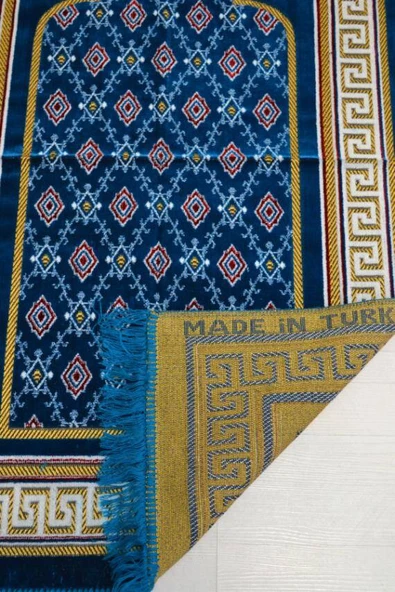 Kadife Seccade Açık Mavi- 70x110 cm -– Ekonomik,Hafif ve Kullanışlı - Resim 3