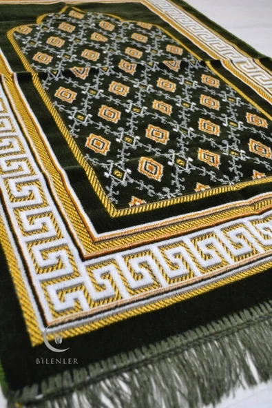 Kadife Seccade Haki - 70x110 cm -– Ekonomik,Hafif ve Kullanışlı - 2