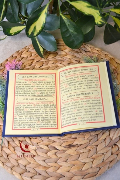 Yasin Kitabı Çanta Boy Termo Deri Kaplı Lacivert– Arapça, Türkçe Okunuşlu ve Mealli – 128 Sayfa  Hac Umre ve Mevlit Hediyeliği - Resim 5